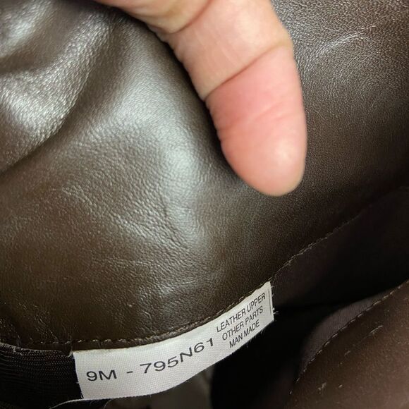 Naturalizer brown mid calf boots size 9M - Picture 4 of 11